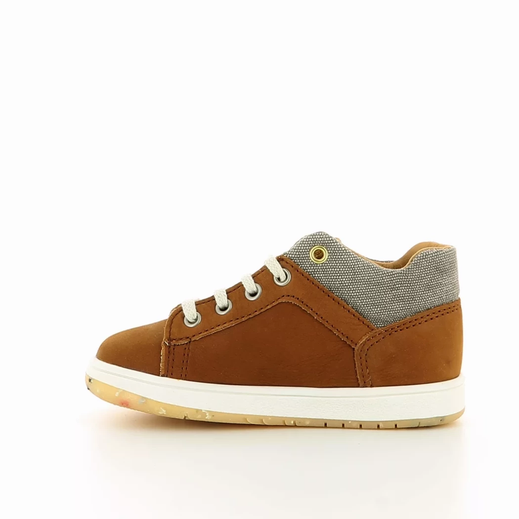 Image (4) de la chaussures Bopy - Bottines Cuir naturel / Cognac en Cuir nubuck