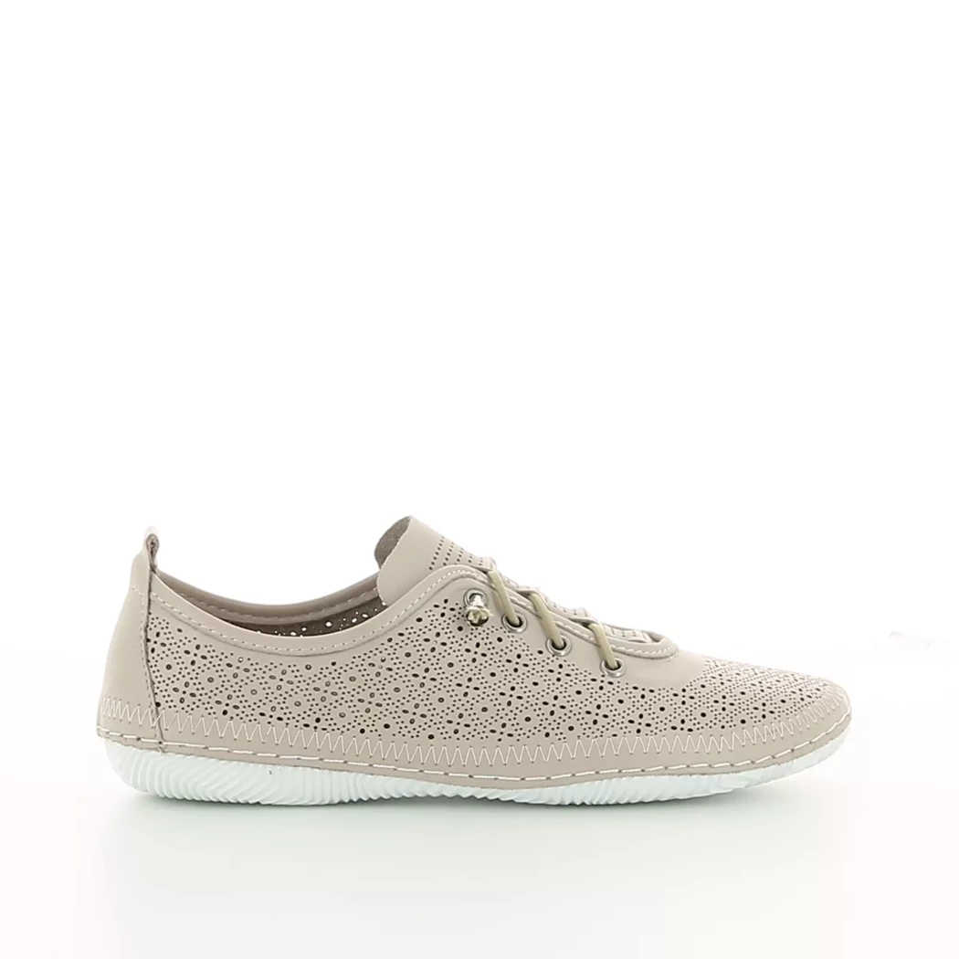 Image (2) de la chaussures Cosmos Comfort - Baskets Taupe en Cuir