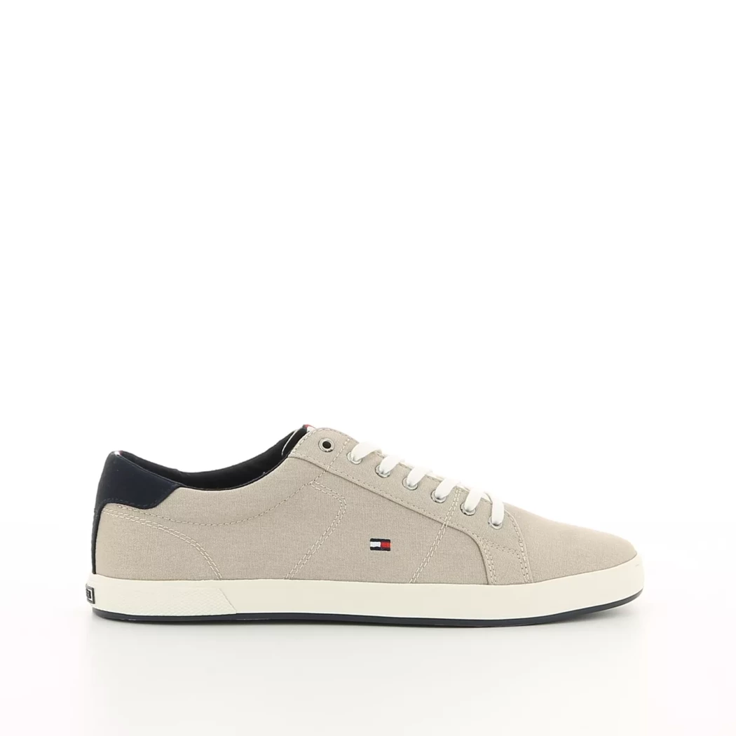 Image (2) de la chaussures Tommy Hilfiger - Baskets Beige en Textile