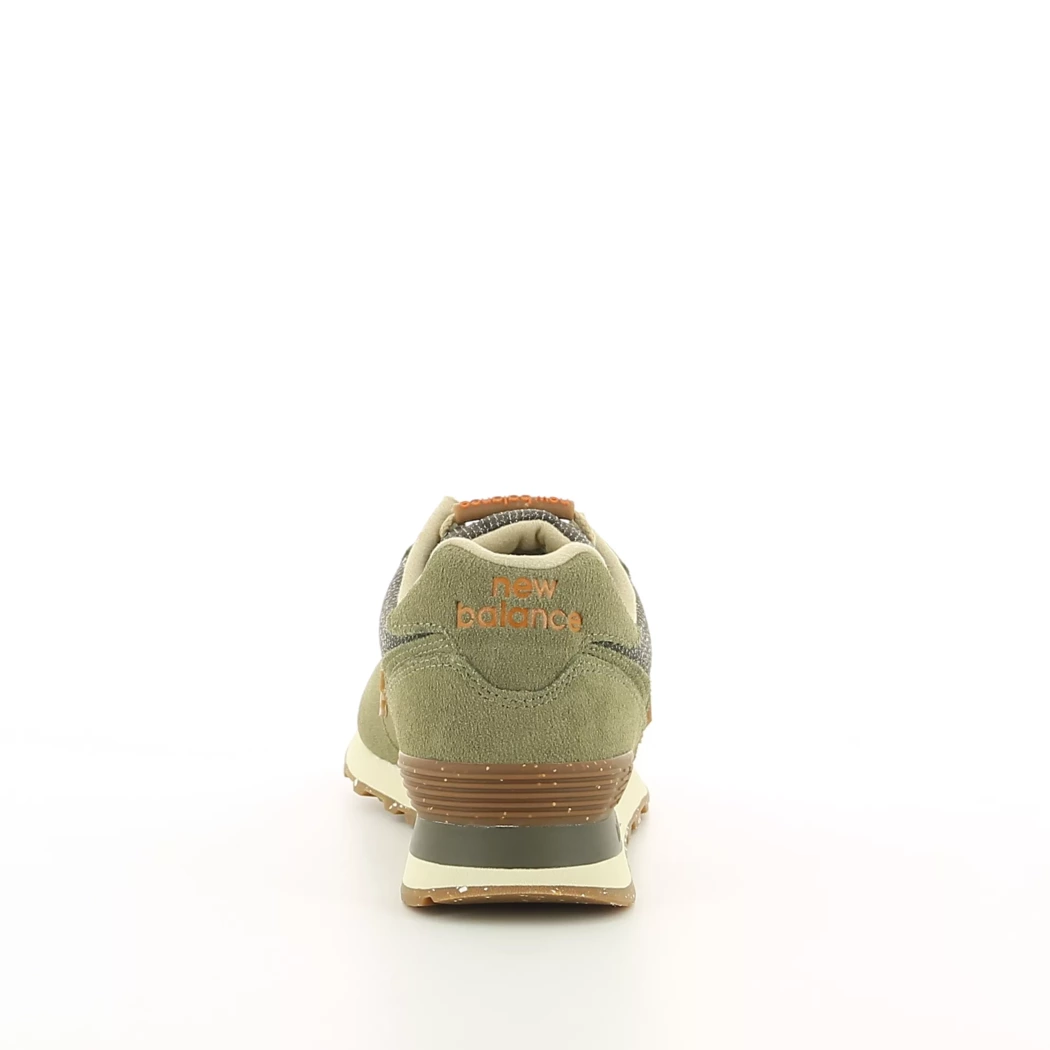 Image (3) de la chaussures New Balance - Baskets Vert en Cuir nubuck