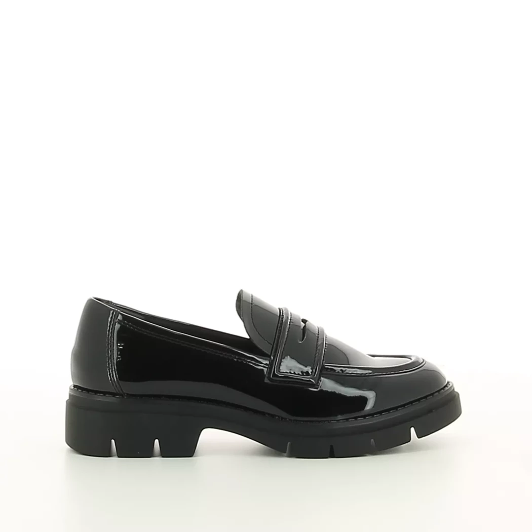 Image (2) de la chaussures Tamaris - Mocassins Noir en Cuir vernis