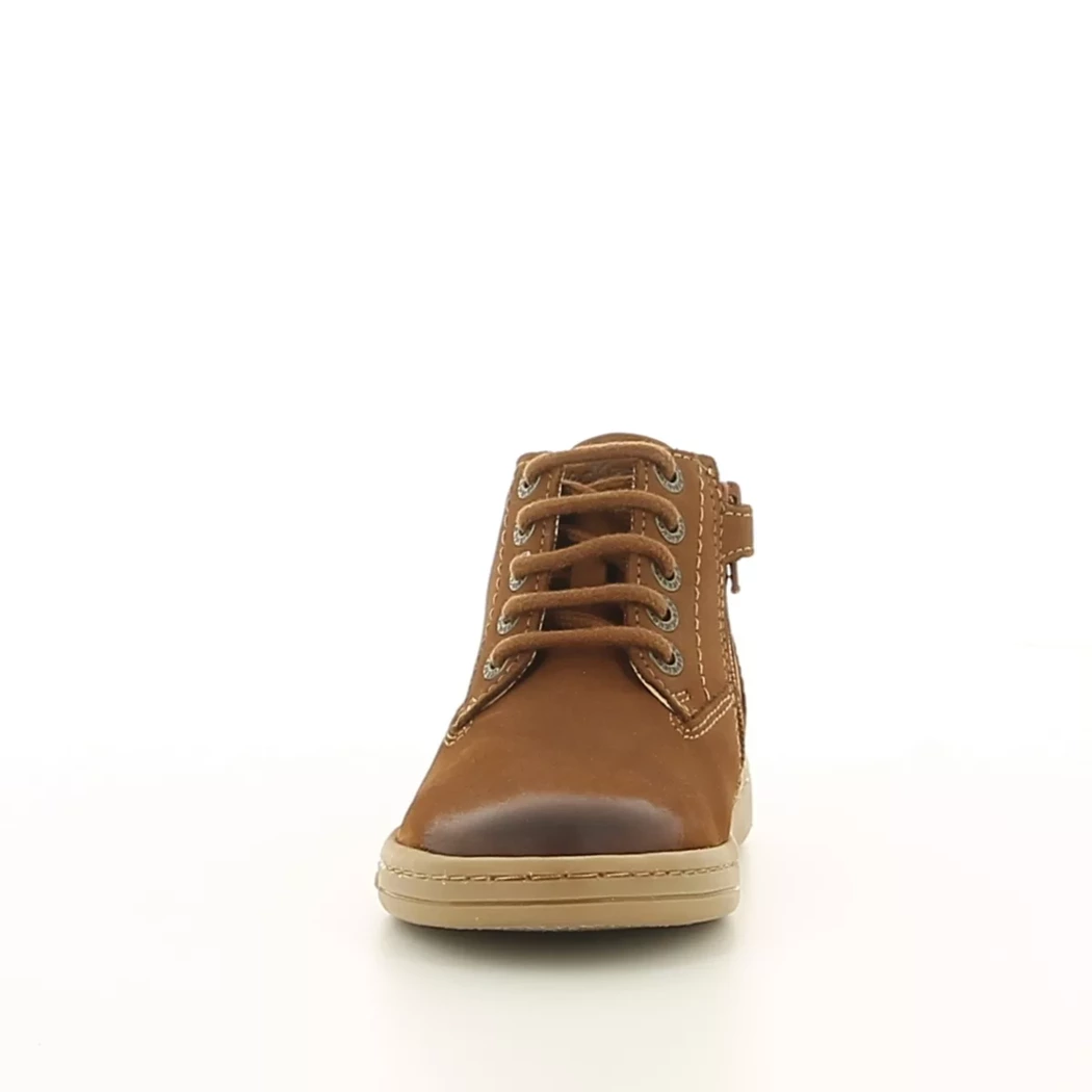 Image (5) de la chaussures Kickers - Bottines Marron en Cuir nubuck