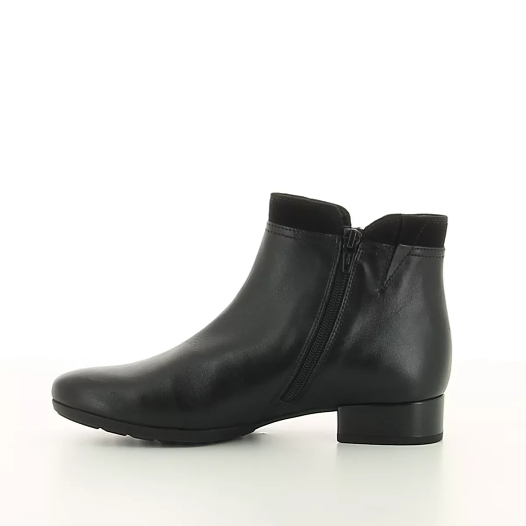 Image (4) de la chaussures Gabor - Boots Noir en Cuir