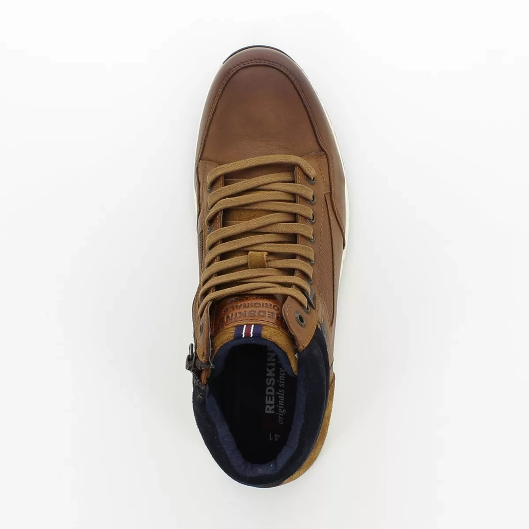 Image (6) de la chaussures Redskins - Bottines Cuir naturel / Cognac en Cuir