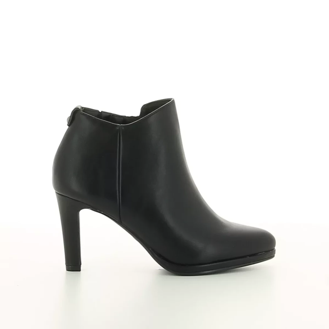 Image (2) de la chaussures Tamaris - Boots Noir en Cuir