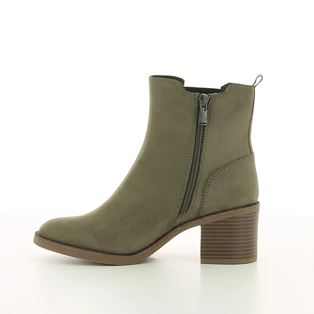 Image (4) de la chaussures Tom Tailor - Boots Vert en Cuir synthétique