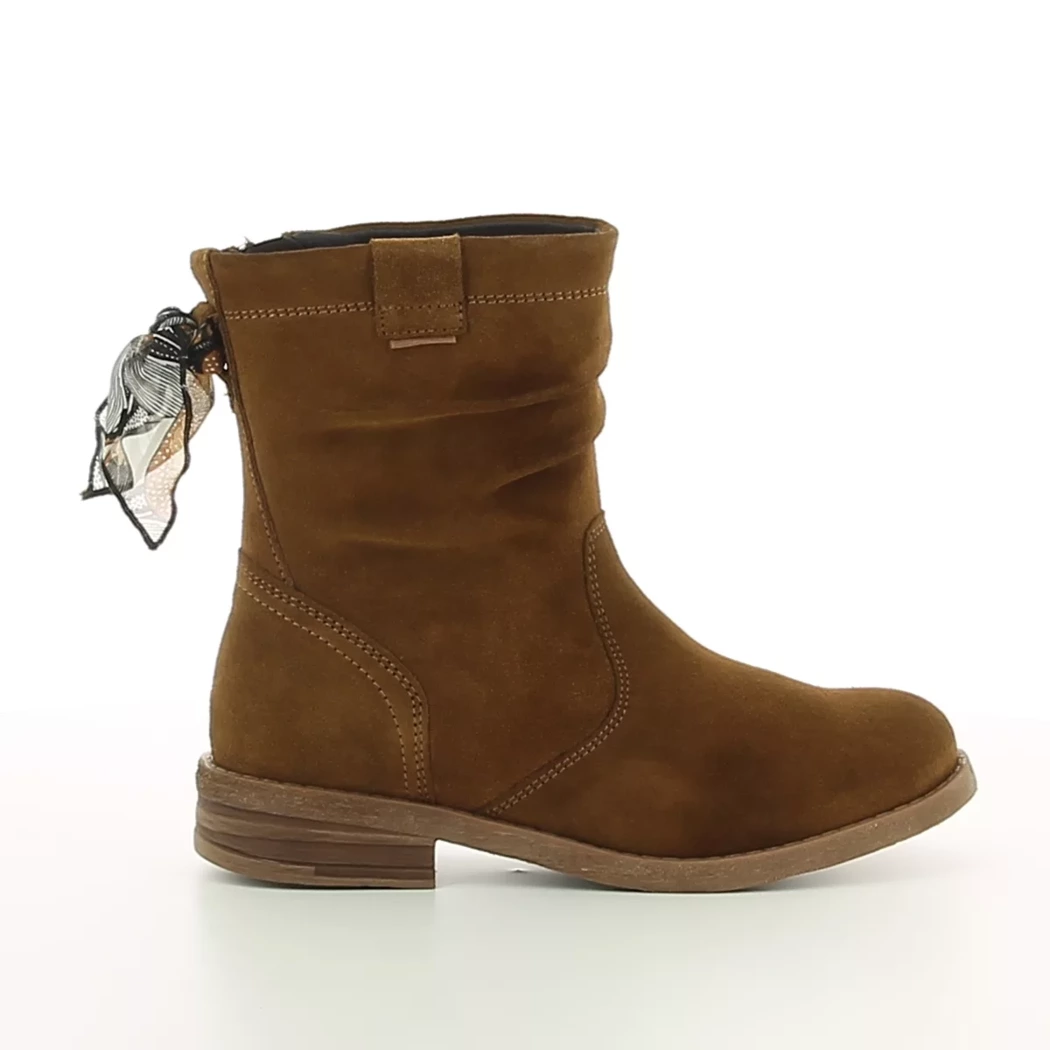 Image (2) de la chaussures Goodstep - Boots Cuir naturel / Cognac en Cuir nubuck