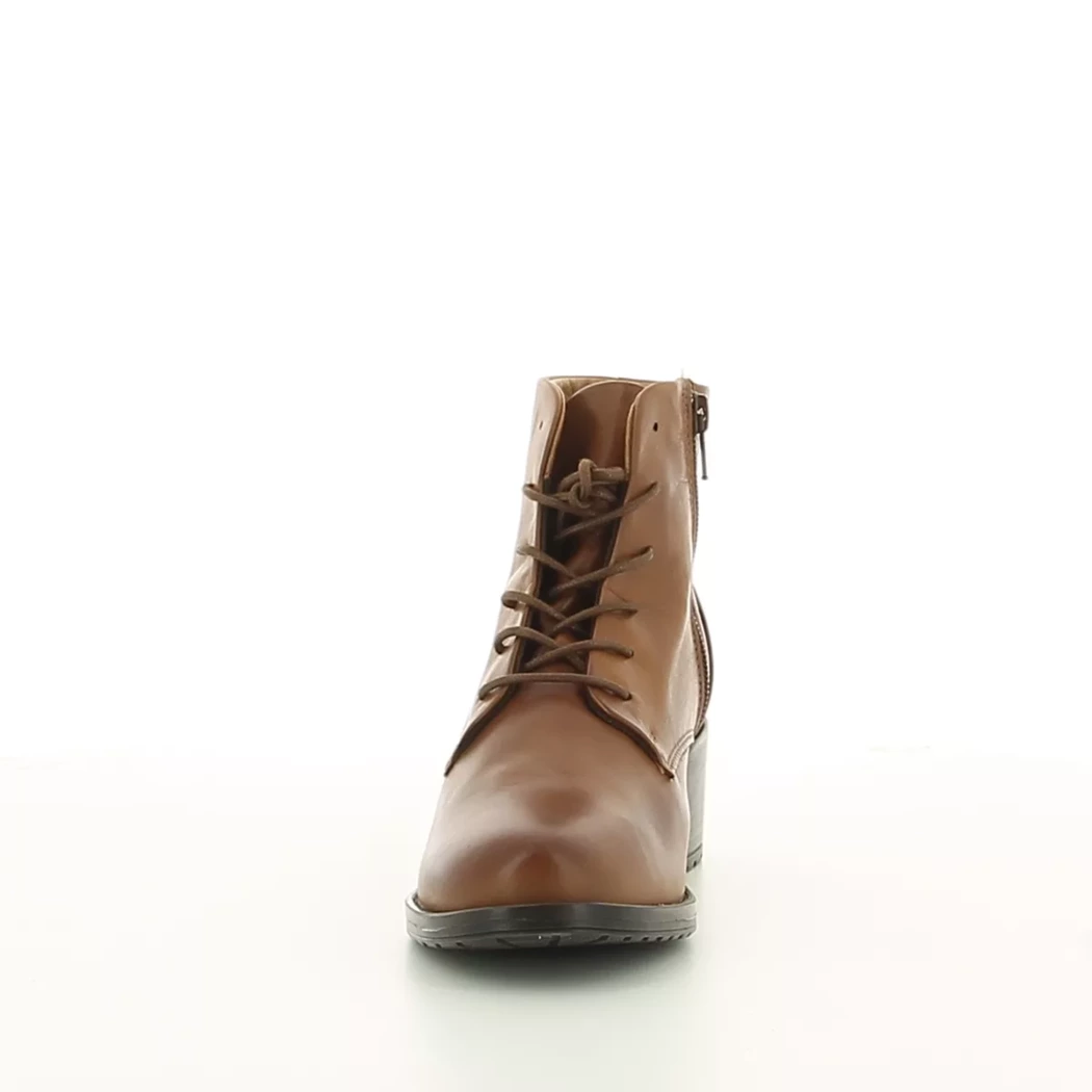 Image (5) de la chaussures Miz Mooz - Bottines Cuir naturel / Cognac en Cuir