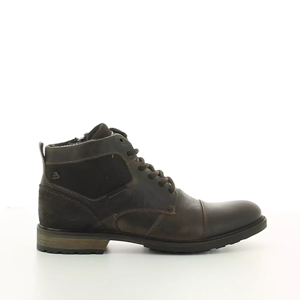 Image (2) de la chaussures Bull Boxer - Bottines Marron en Cuir