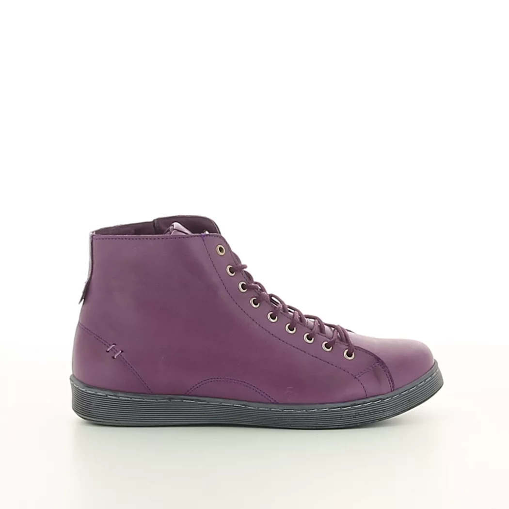 Image (2) de la chaussures Andrea Conti - Bottines Violet / Lilas en Cuir