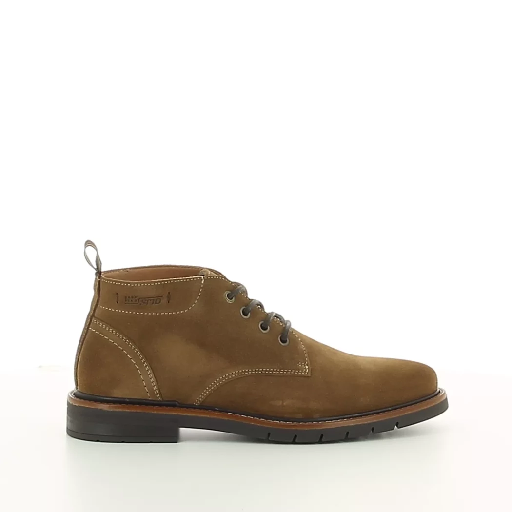 Image (2) de la chaussures Salamander - Bottines Cuir naturel / Cognac en Cuir nubuck