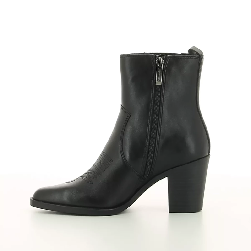 Image (4) de la chaussures Tamaris - Boots Noir en Cuir