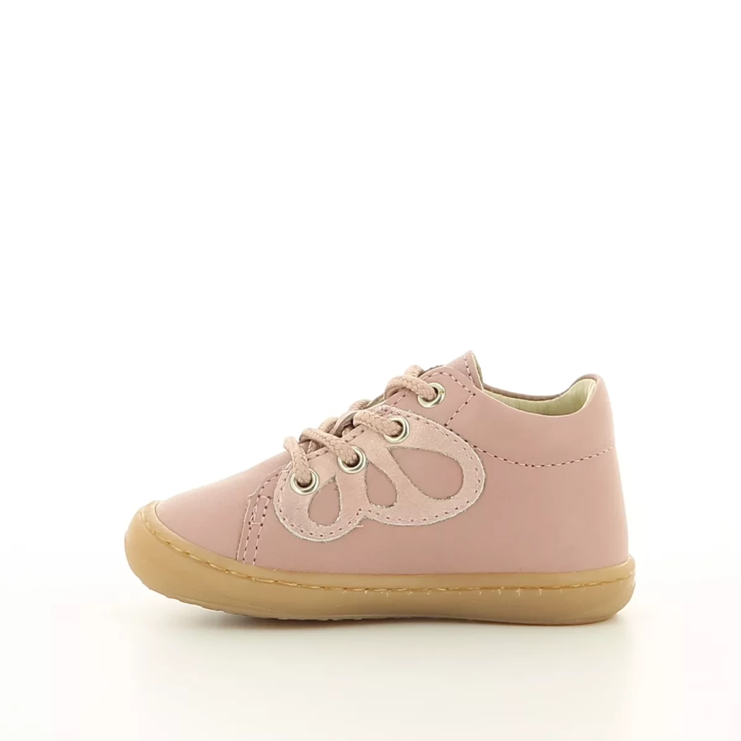 Image (4) de la chaussures Bellamy - Bottines Rose en Cuir