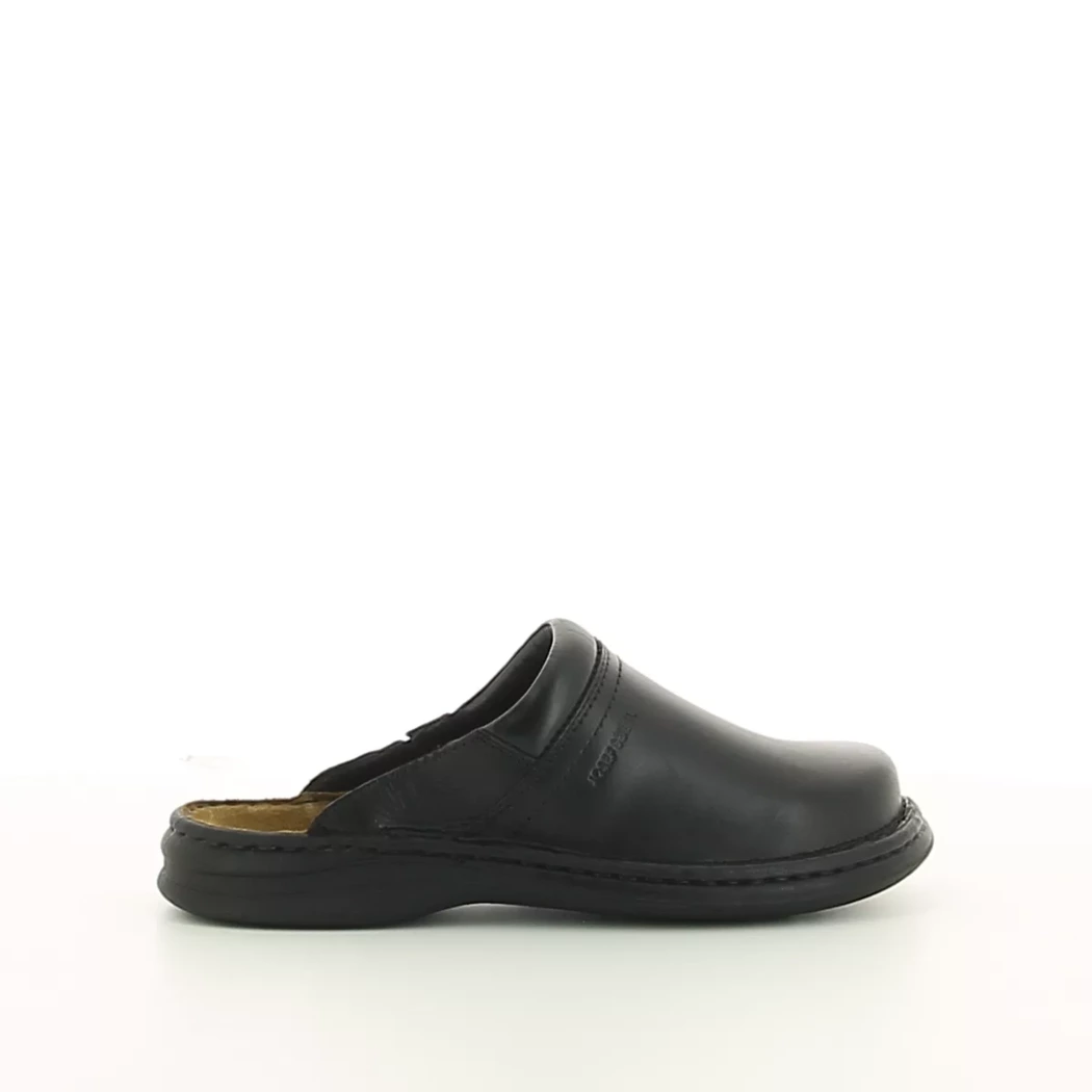 Image (2) de la chaussures Josef Seibel - Mules et Sabots Noir en Cuir