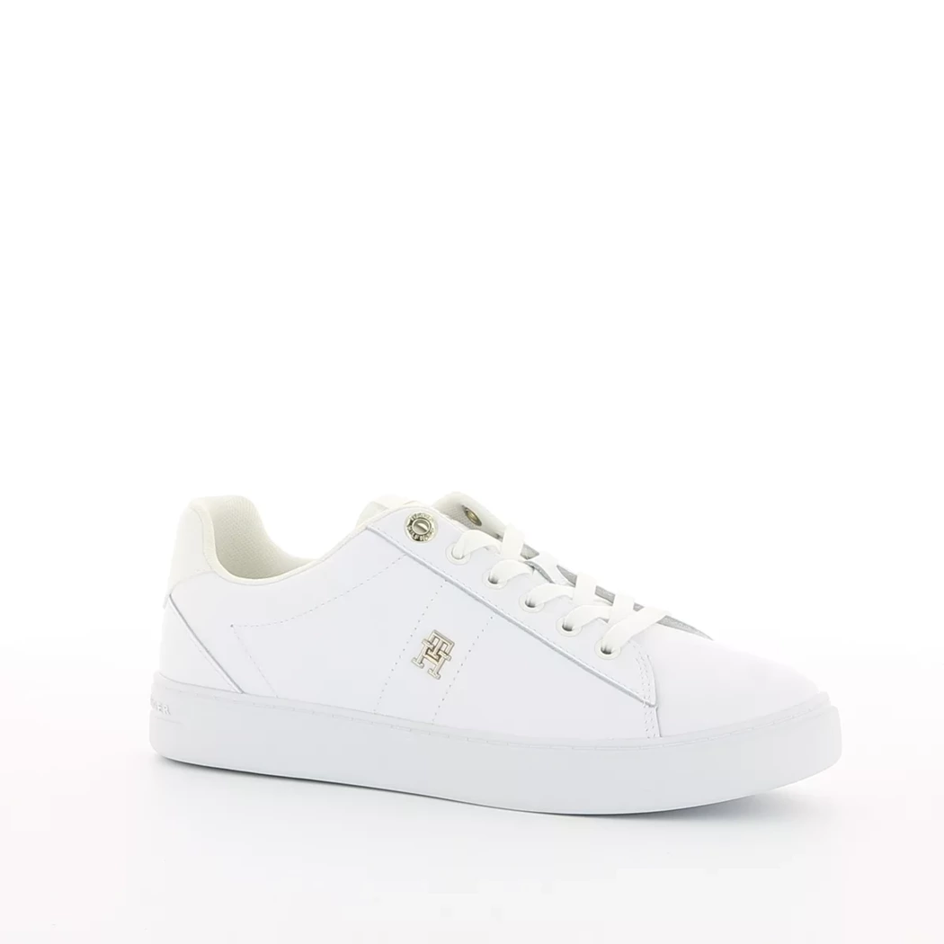 Image (1) de la chaussures Tommy Hilfiger - Baskets Blanc en Cuir