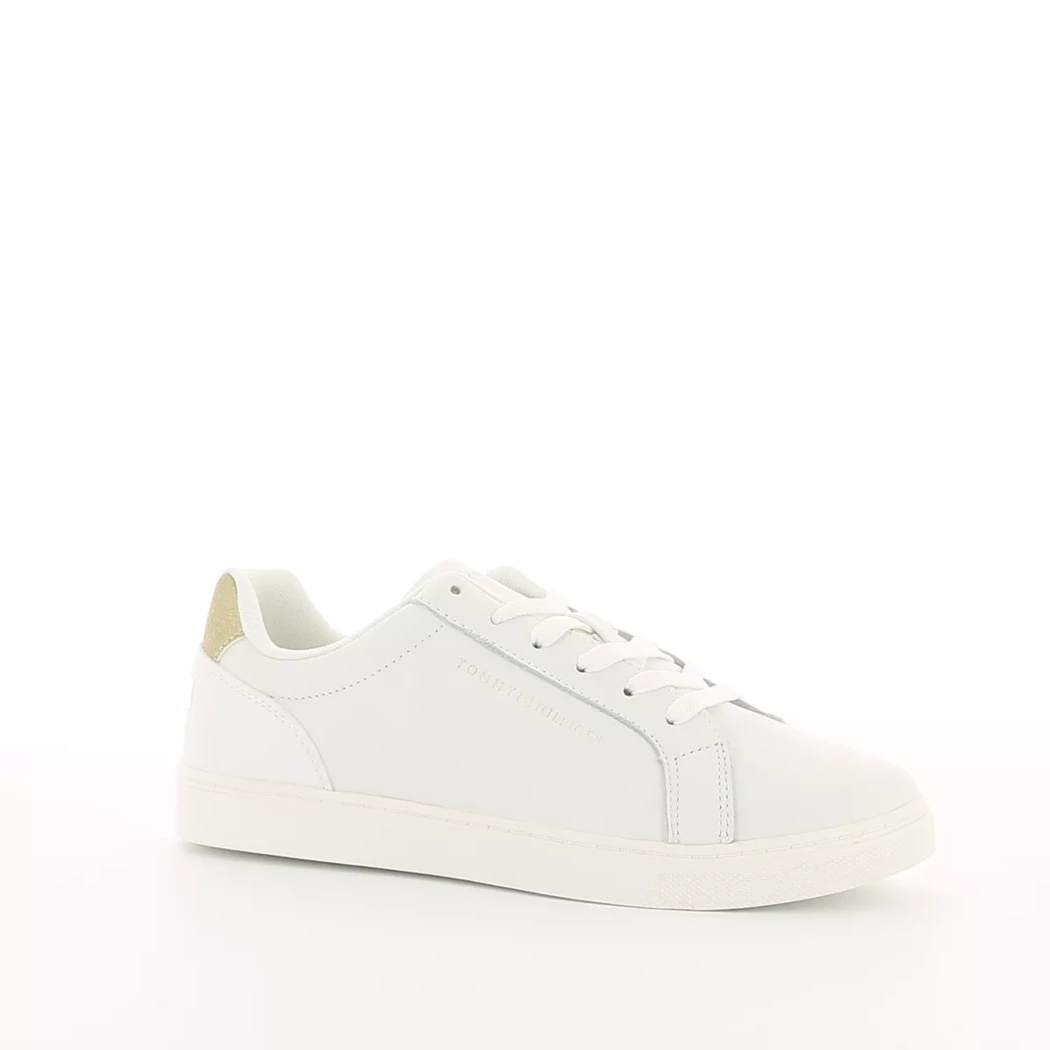 Image (1) de la chaussures Tommy Hilfiger - Baskets Blanc en Cuir