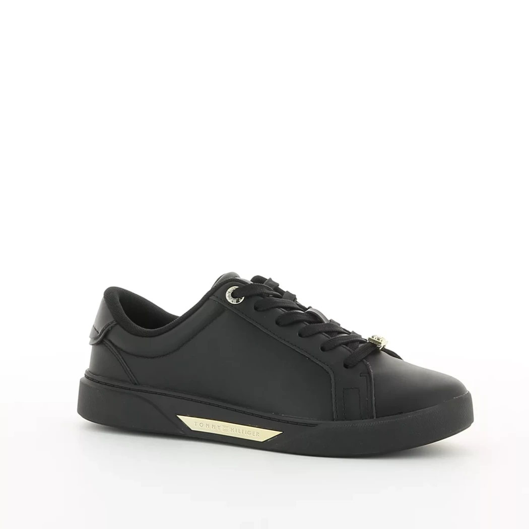 Image (1) de la chaussures Tommy Hilfiger - Baskets Noir en Cuir