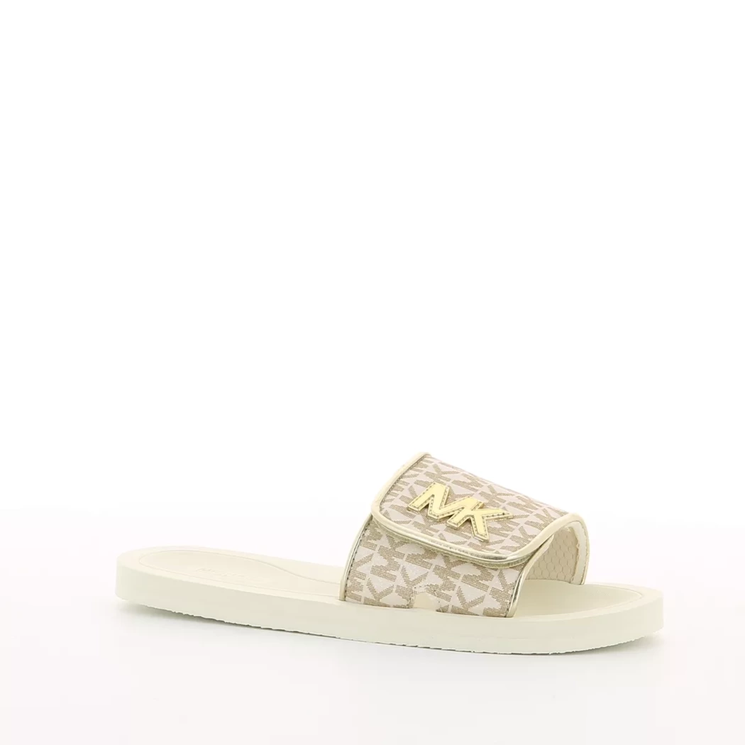 Image (1) de la chaussures Michael Kors Kids - Tongs et Plage Beige en Textile