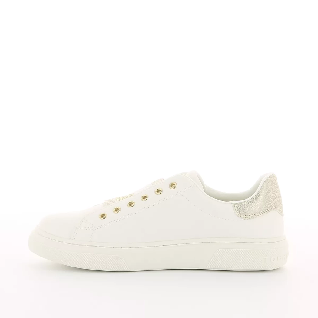 Image (4) de la chaussures Tommy Hilfiger - Baskets Blanc en Cuir synthétique