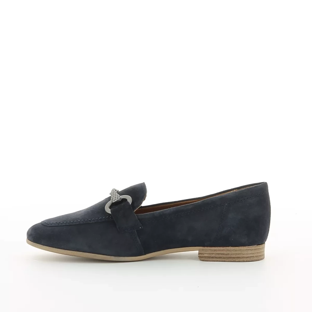 Image (4) de la chaussures Tamaris - Mocassins Bleu en Cuir nubuck