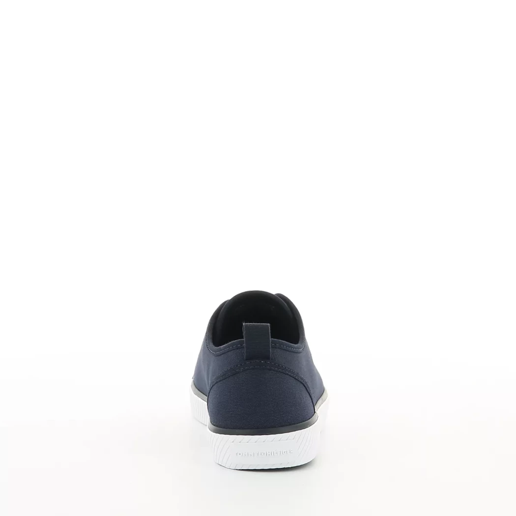 Image (3) de la chaussures Tommy Hilfiger - Baskets Bleu en Textile