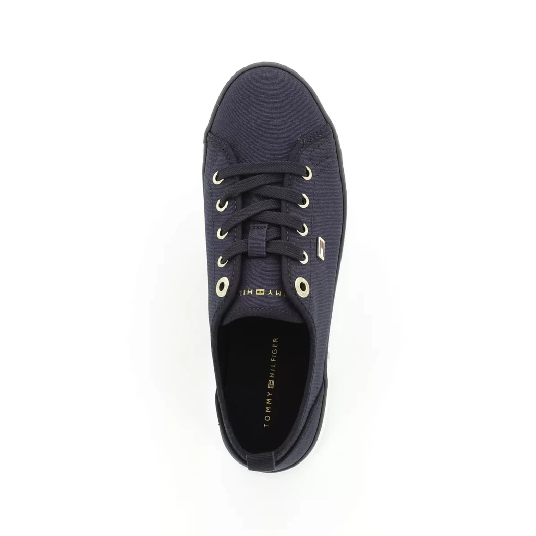 Image (6) de la chaussures Tommy Hilfiger - Baskets Bleu en Textile