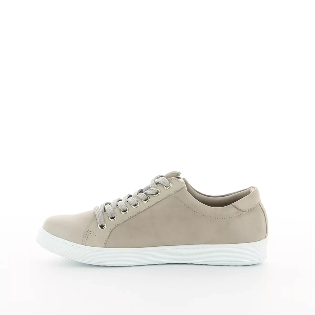 Image (4) de la chaussures Andrea Conti - Baskets Taupe en Cuir