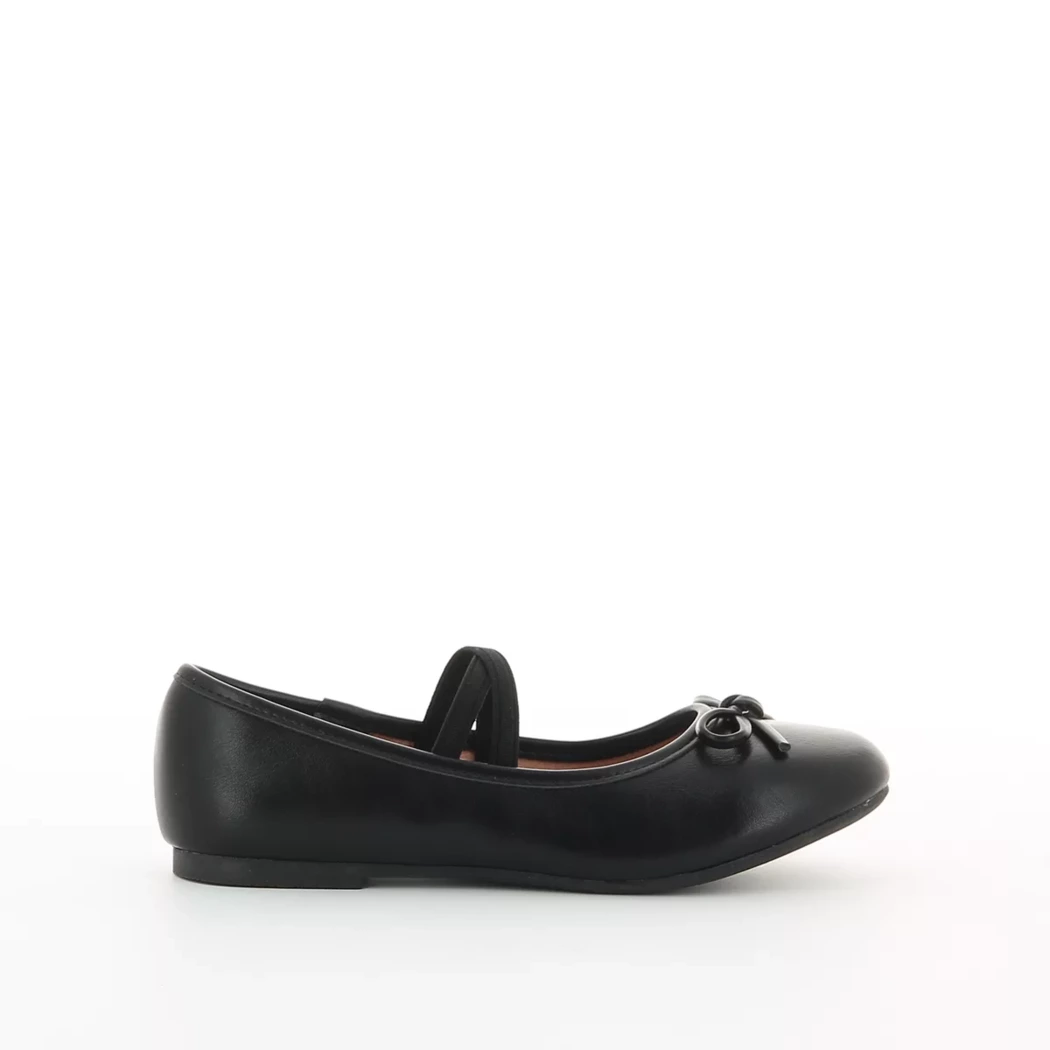 Image (2) de la chaussures Planet Footwear - Ballerines Noir en Cuir synthétique