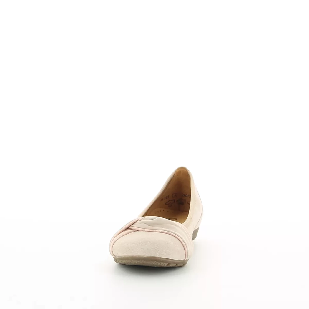 Image (5) de la chaussures Gabor - Ballerines Rose en Cuir nubuck