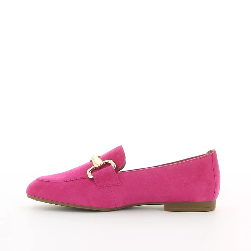 Image (4) de la chaussures Gabor - Mocassins Rose en Cuir nubuck