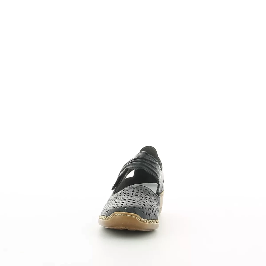 Image (5) de la chaussures Rieker - Escarpins Bleu en Cuir