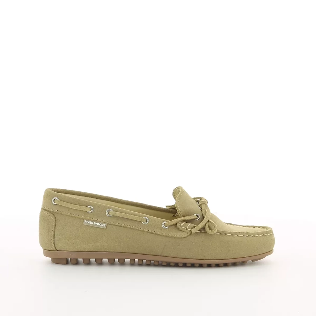 Image (2) de la chaussures Riverwoods - Mocassins Taupe en Cuir nubuck