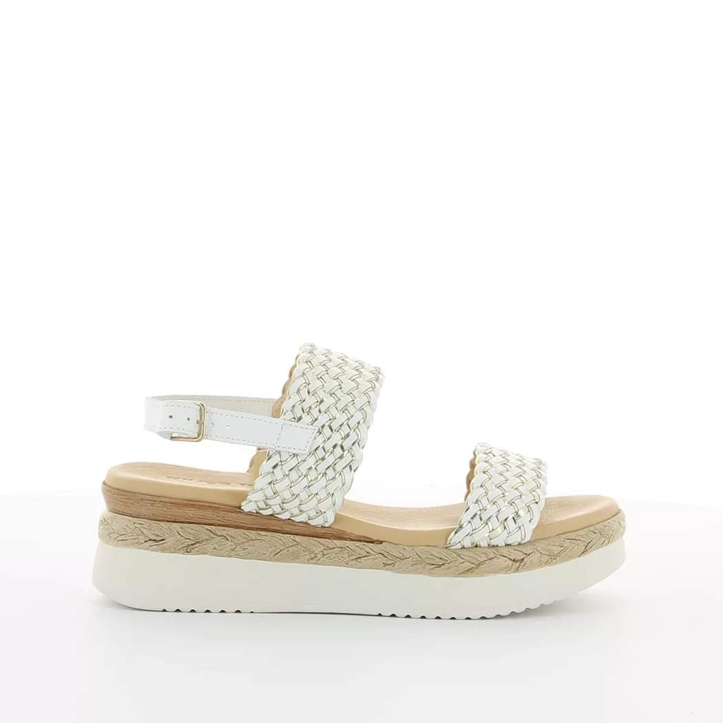 Image (2) de la chaussures Riverwoods - Sandales et Nu-Pieds Blanc en Cuir