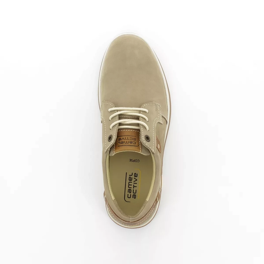 Image (6) de la chaussures Camel Active - Baskets Taupe en Cuir nubuck