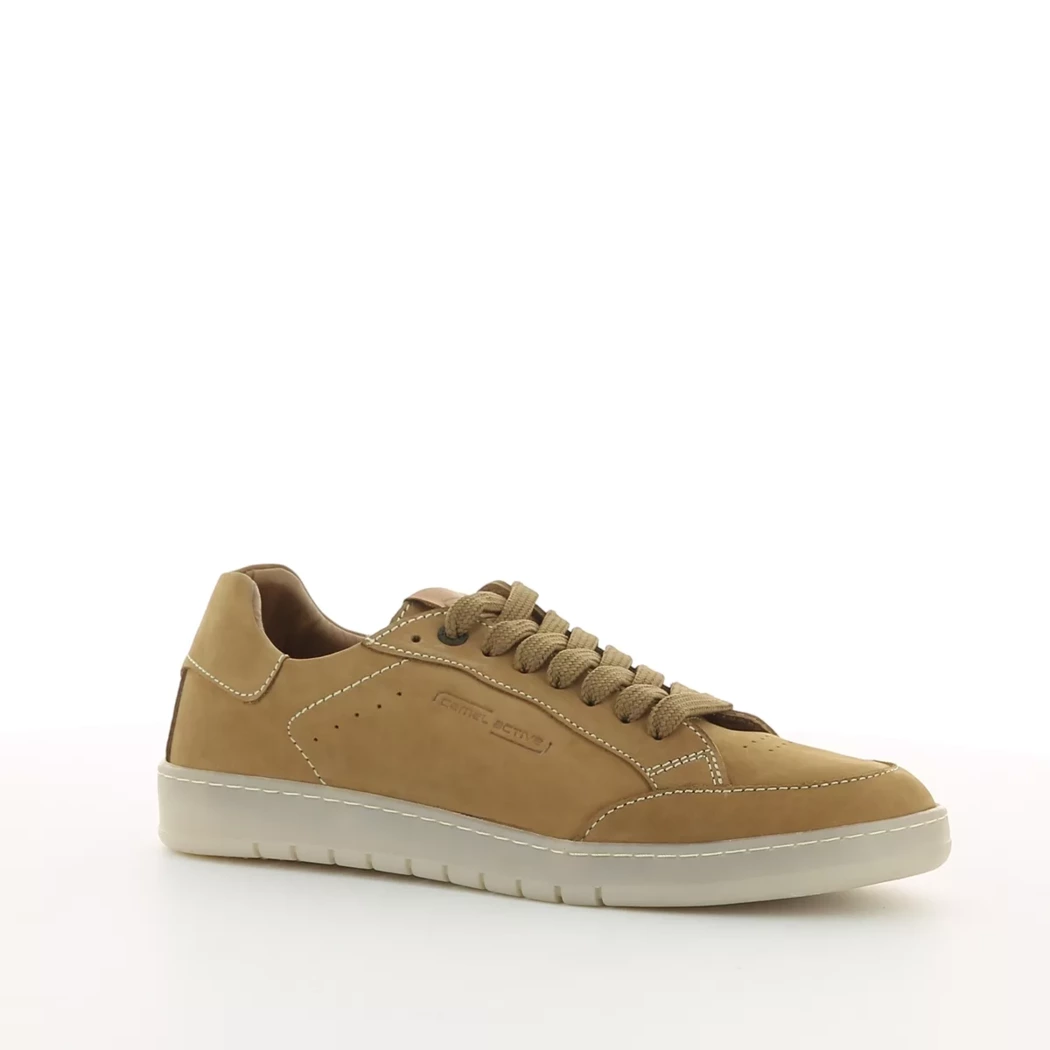 Image (1) de la chaussures Camel Active - Baskets Cuir naturel / Cognac en Cuir nubuck