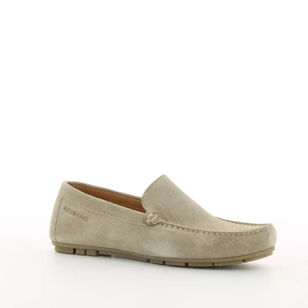 Image (1) de la chaussures Redskins - Mocassins Taupe en Cuir nubuck