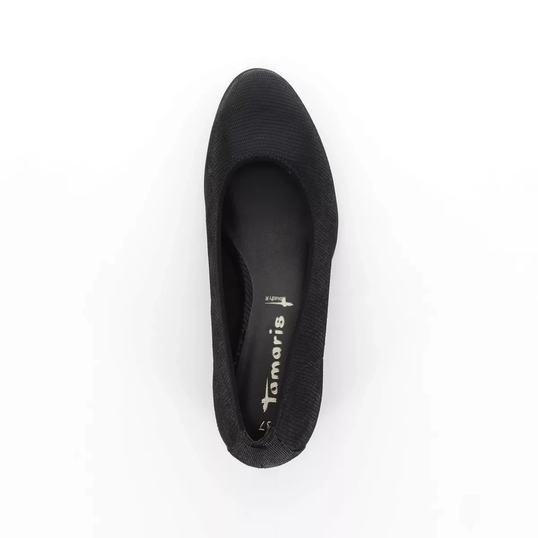 Image (6) de la chaussures Tamaris - Escarpins Noir en Cuir nubuck