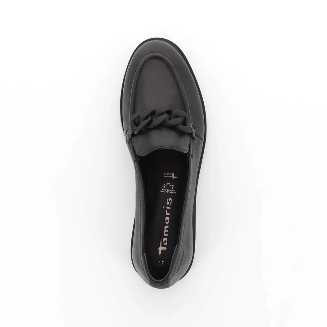 Image (6) de la chaussures Tamaris - Mocassins Noir en Cuir