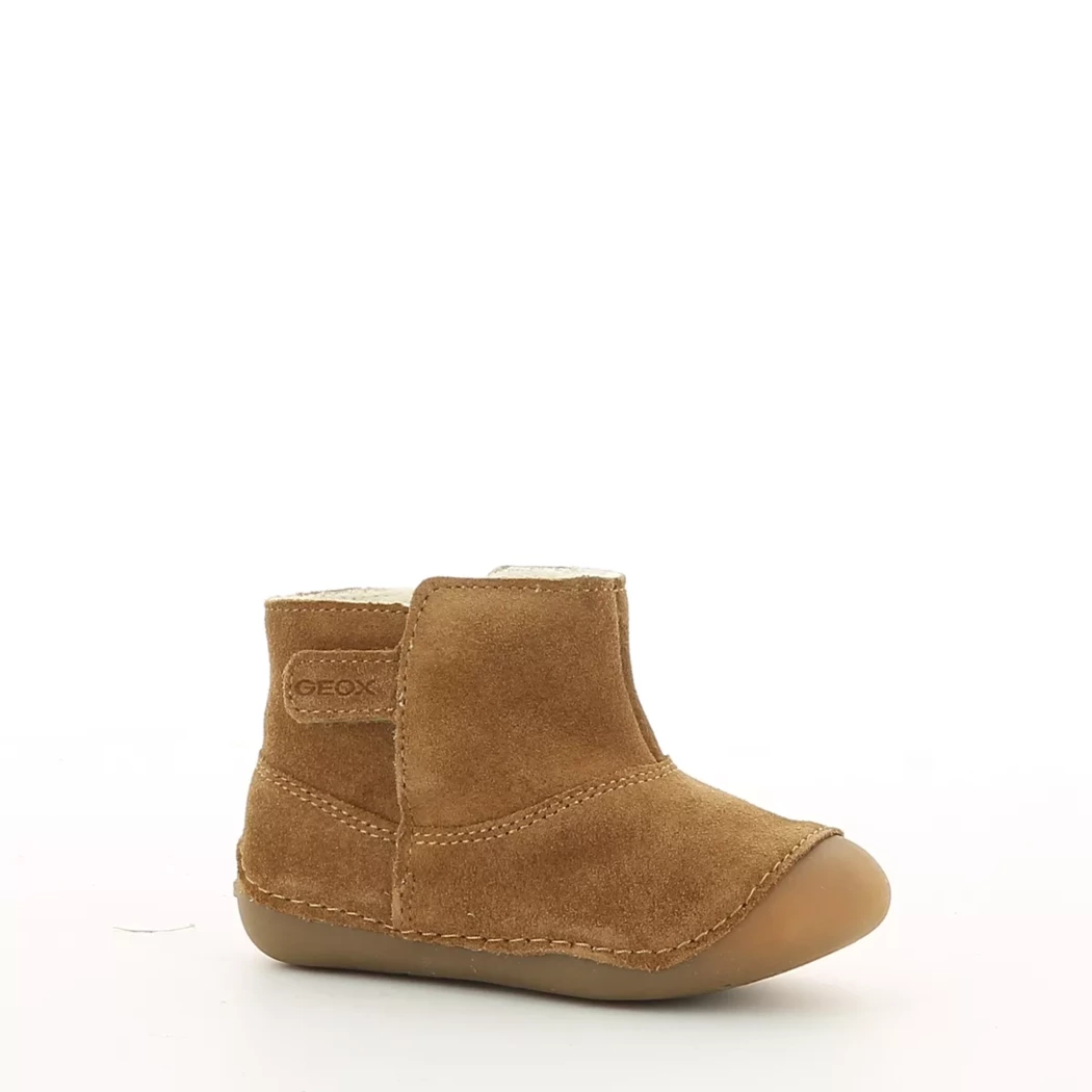 Image (1) de la chaussures Geox - Boots Cuir naturel / Cognac en Cuir nubuck