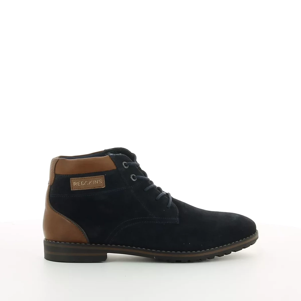 Image (2) de la chaussures Redskins - Bottines Bleu en Cuir nubuck