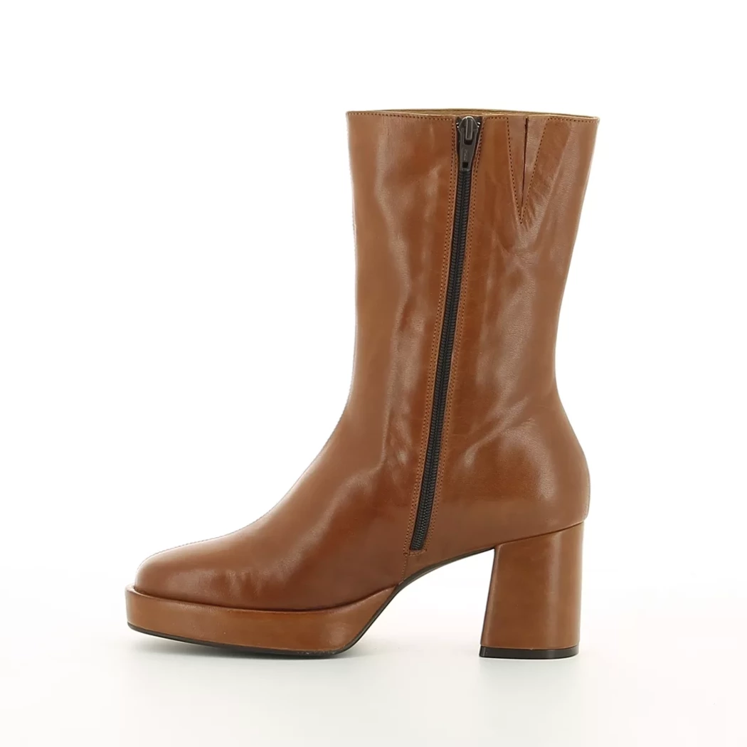 Image (4) de la chaussures Miz Mooz - Boots Cuir naturel / Cognac en Cuir