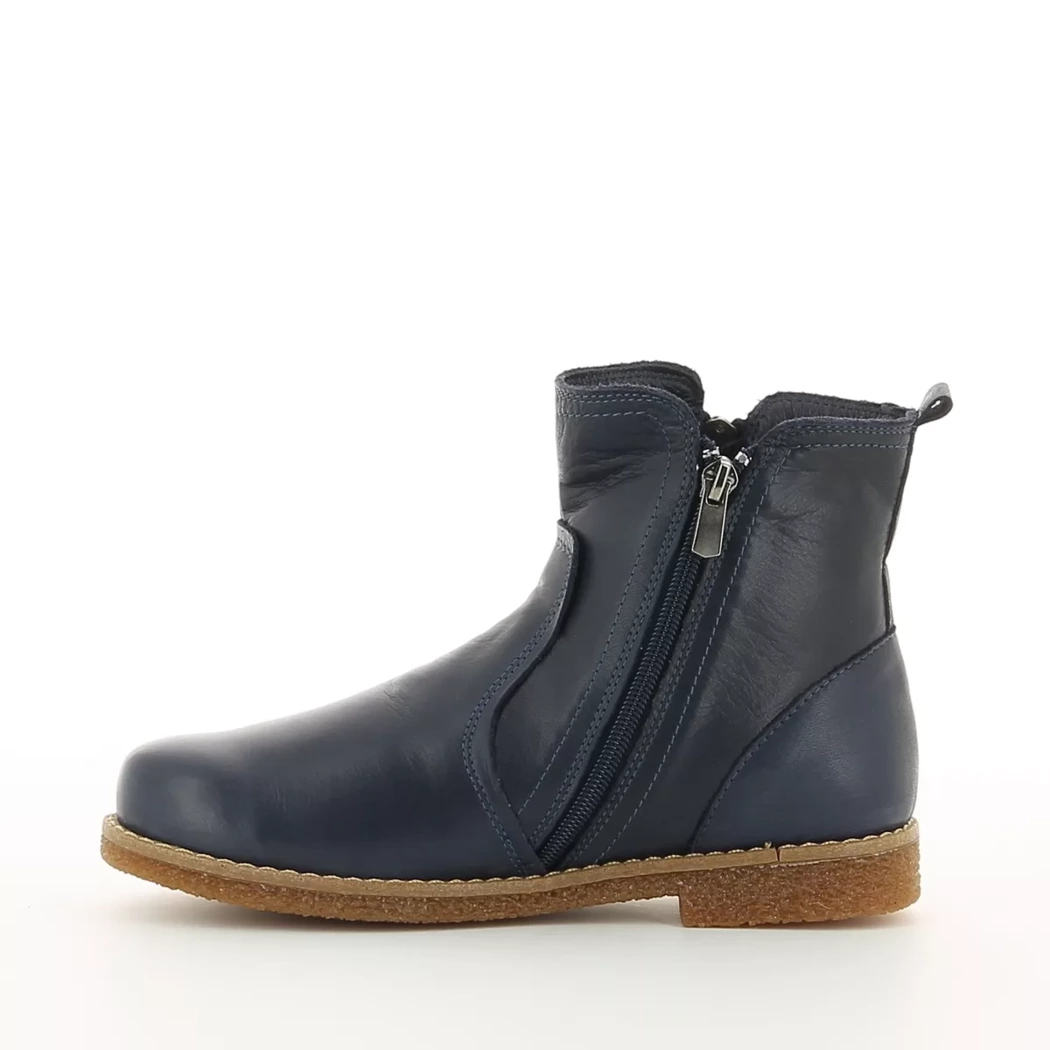 Image (4) de la chaussures Andrea Conti - Boots Bleu en Cuir