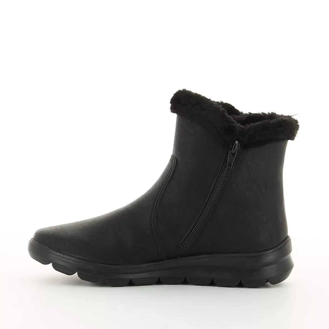 Image (4) de la chaussures Rieker - Boots Noir en Cuir