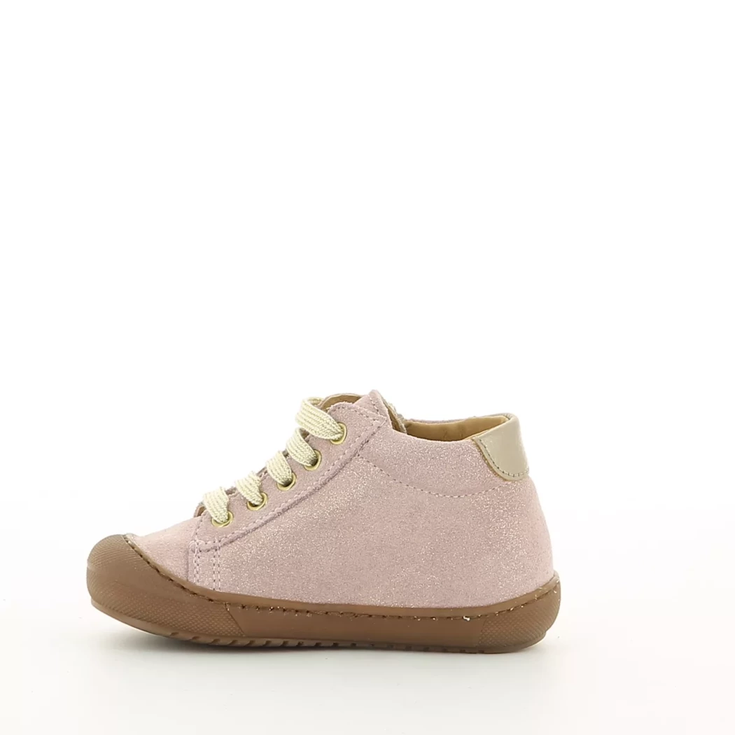 Image (4) de la chaussures Bopy - Bottines Rose en Cuir nubuck