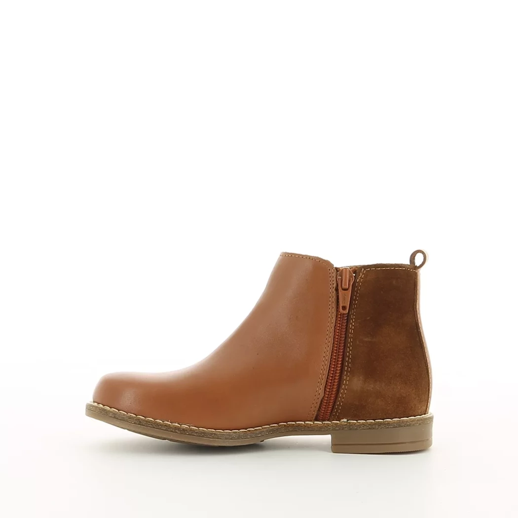 Image (4) de la chaussures Les fees de Bengale - Boots Cuir naturel / Cognac en Cuir