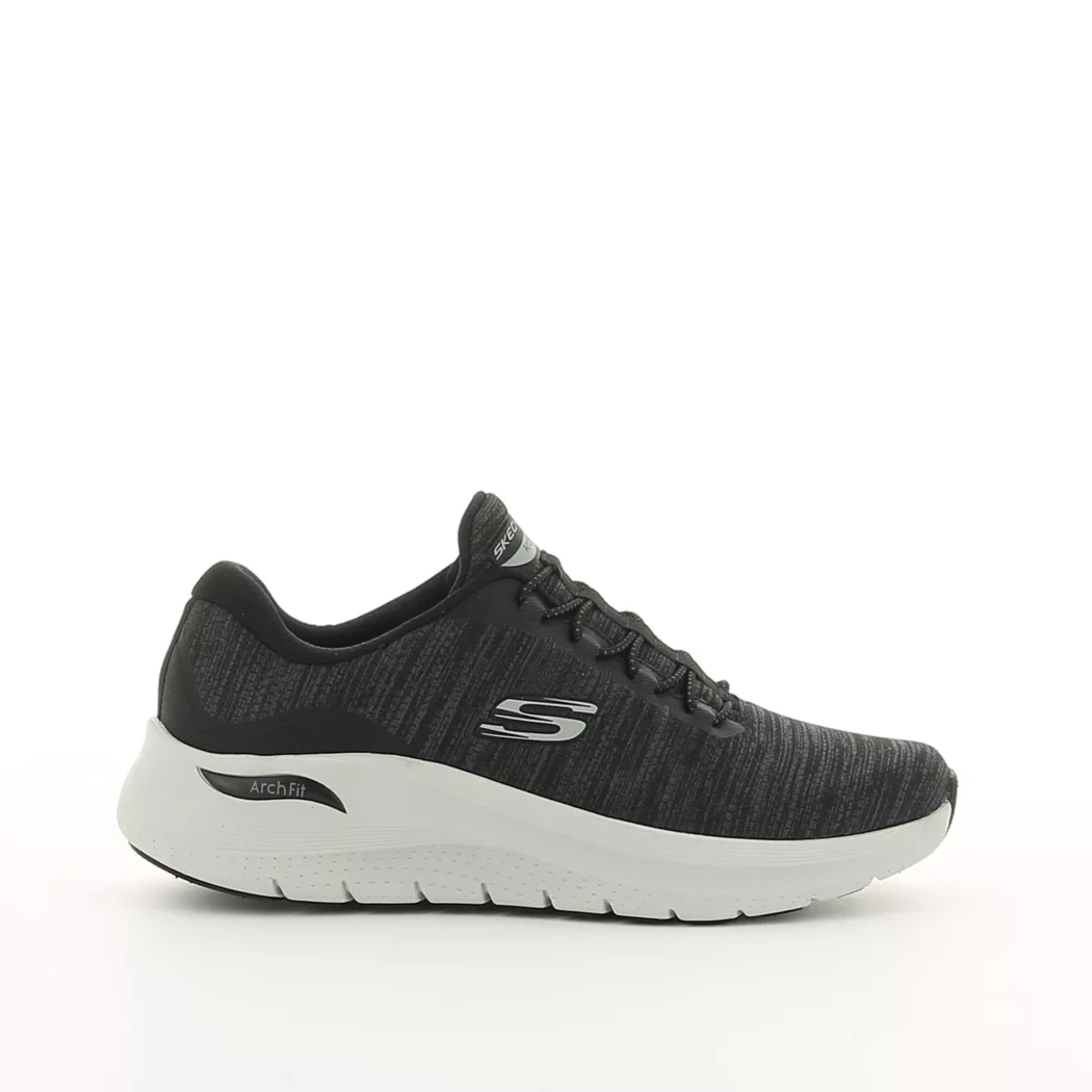 Image (2) de la chaussures Skechers - Baskets Gris en Textile