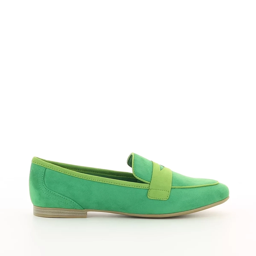 Image (2) de la chaussures Marco Tozzi - Mocassins Vert en Cuir synthétique