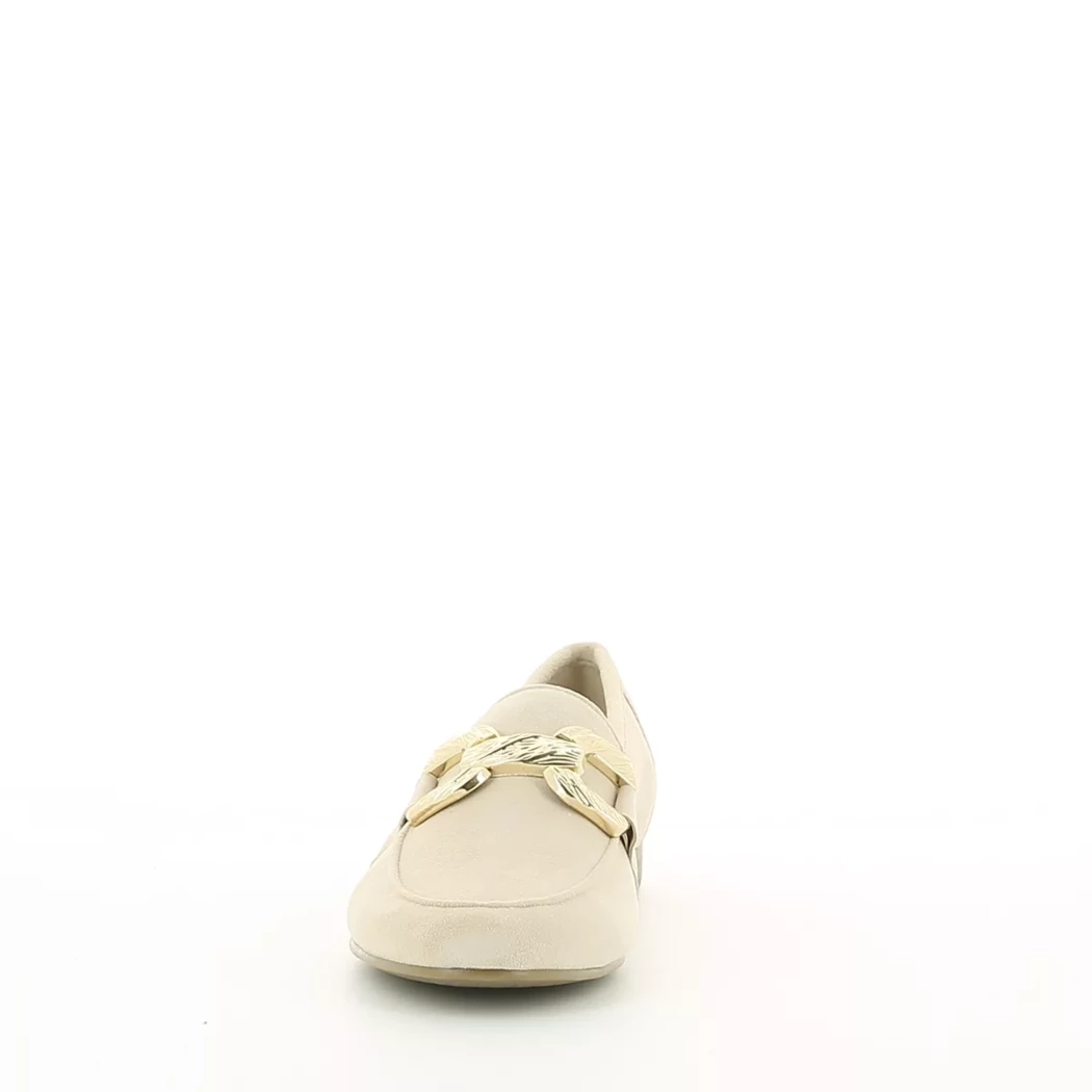 Image (5) de la chaussures Marco Tozzi - Mocassins Beige en Cuir nubuck