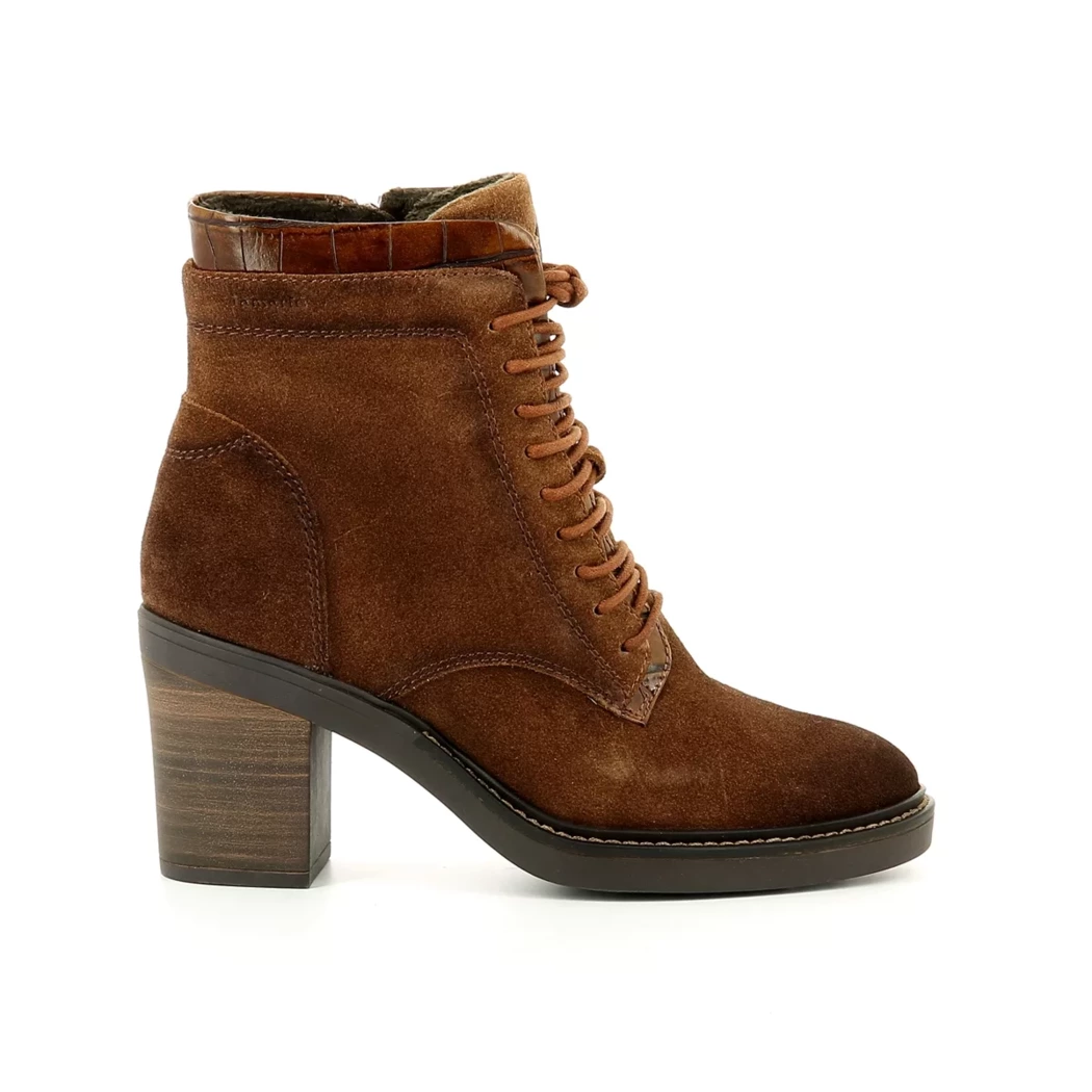 Image (2) de la chaussures Tamaris - Bottines Cuir naturel / Cognac en Cuir