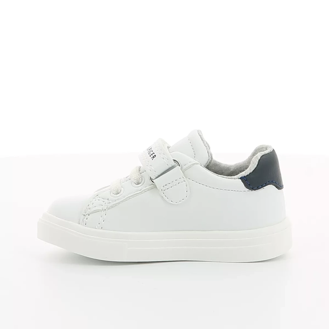 Image (4) de la chaussures Tommy Hilfiger - Baskets Blanc en Cuir synthétique